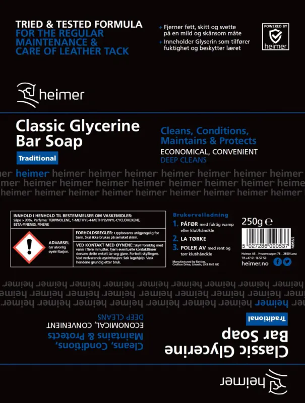 Heimer Glycerine Bar Soap 250 gr