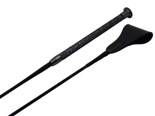 Sprangpisk Crystal Grip Svart 65 cm