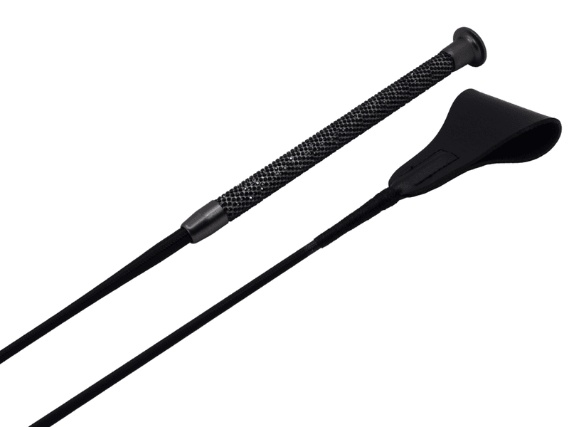 Sprangpisk Crystal Grip Svart 65 cm